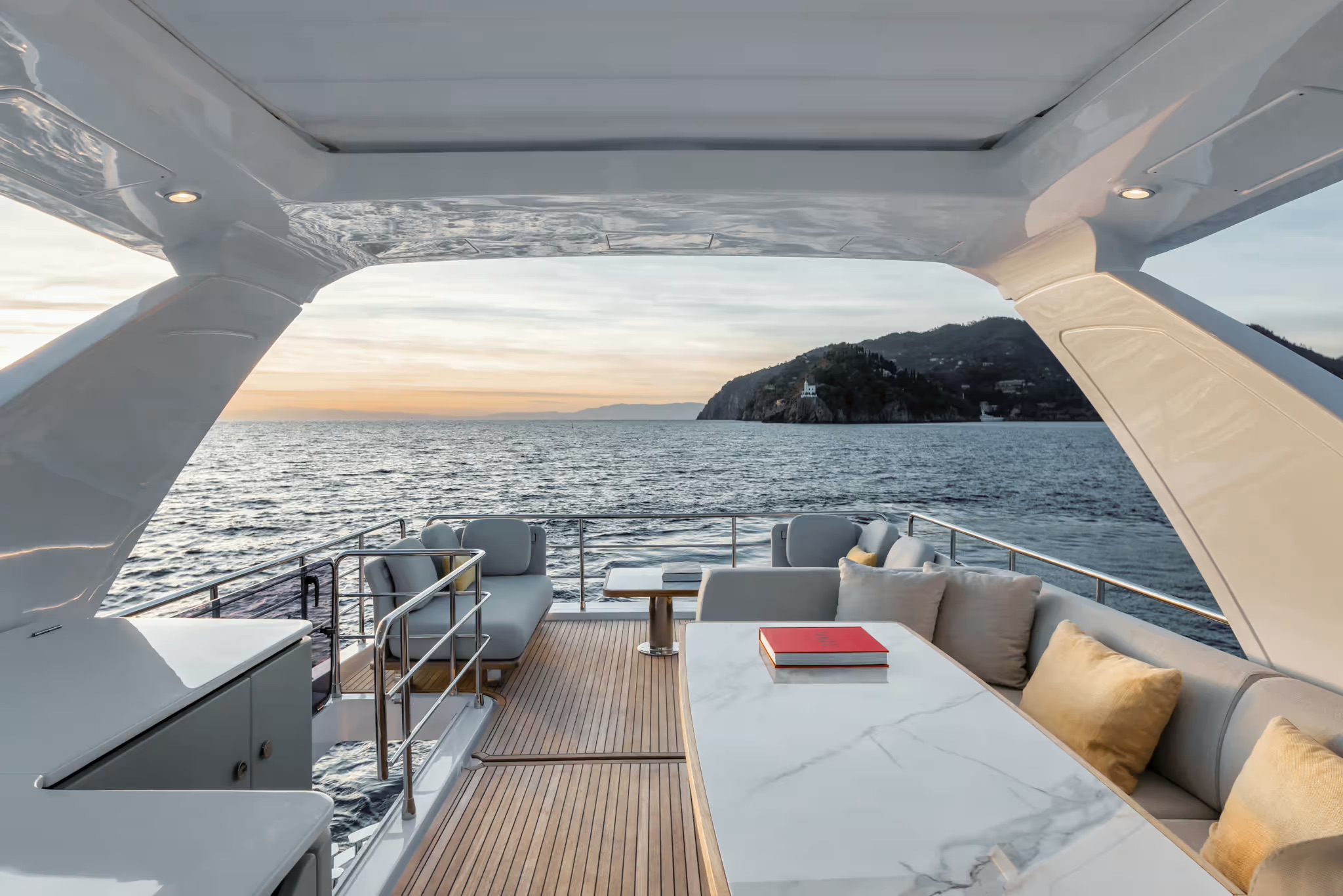 Azimut Fly 60, flybridge