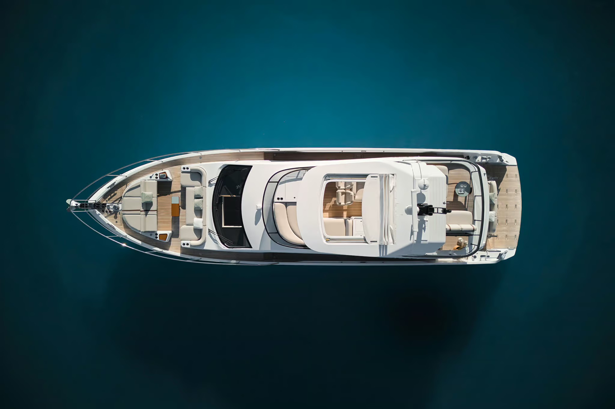 Azimut Fly 62, boot van buiten