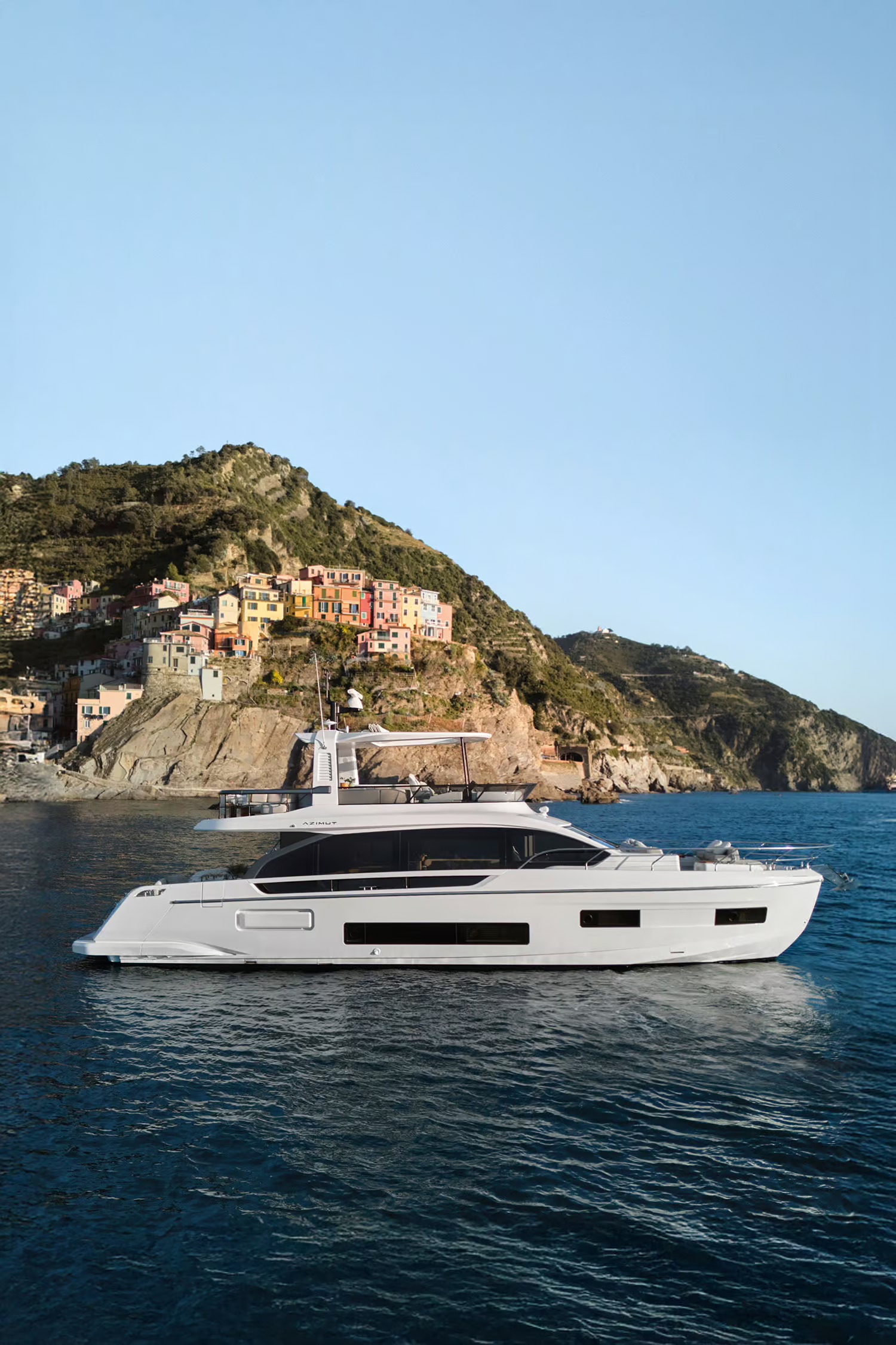 Azimut Fly 62, boot van buiten