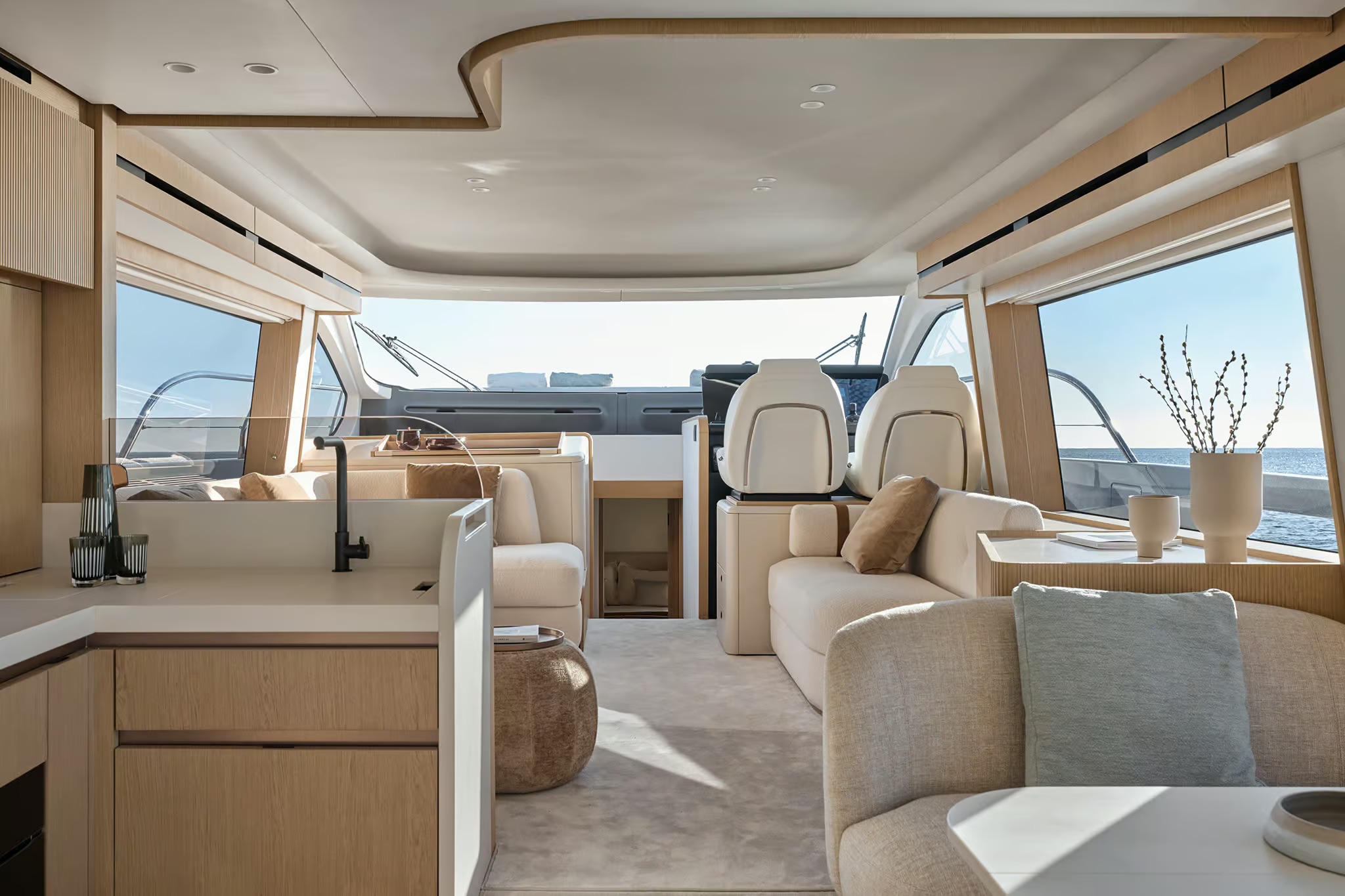 Azimut Fly 62, salon