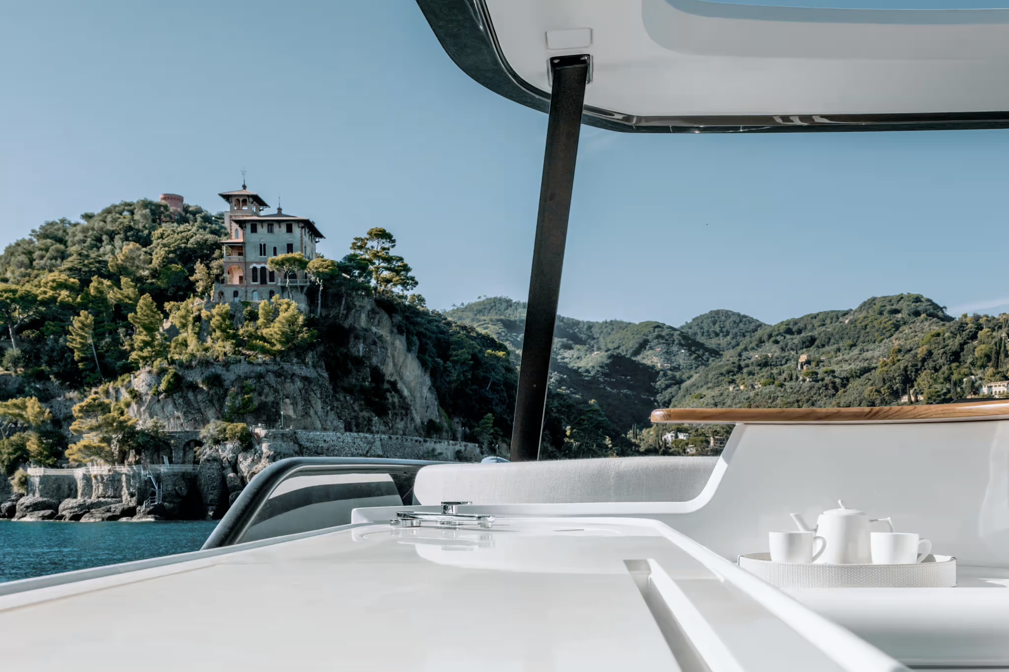 Azimut Fly 68, flybridge