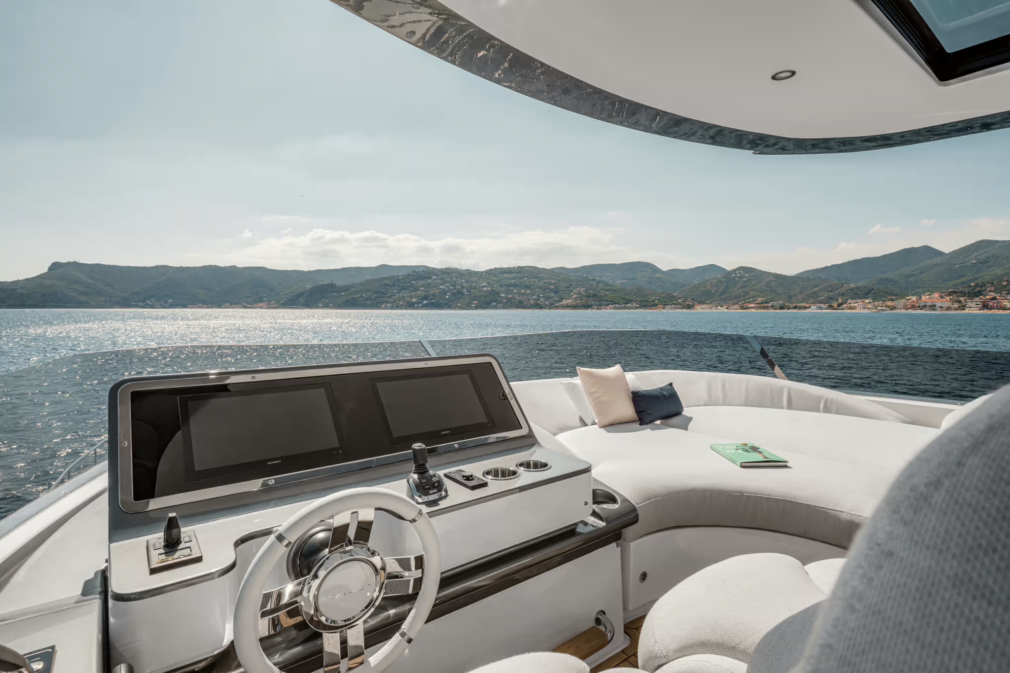 Azimut Fly 78, flybridge