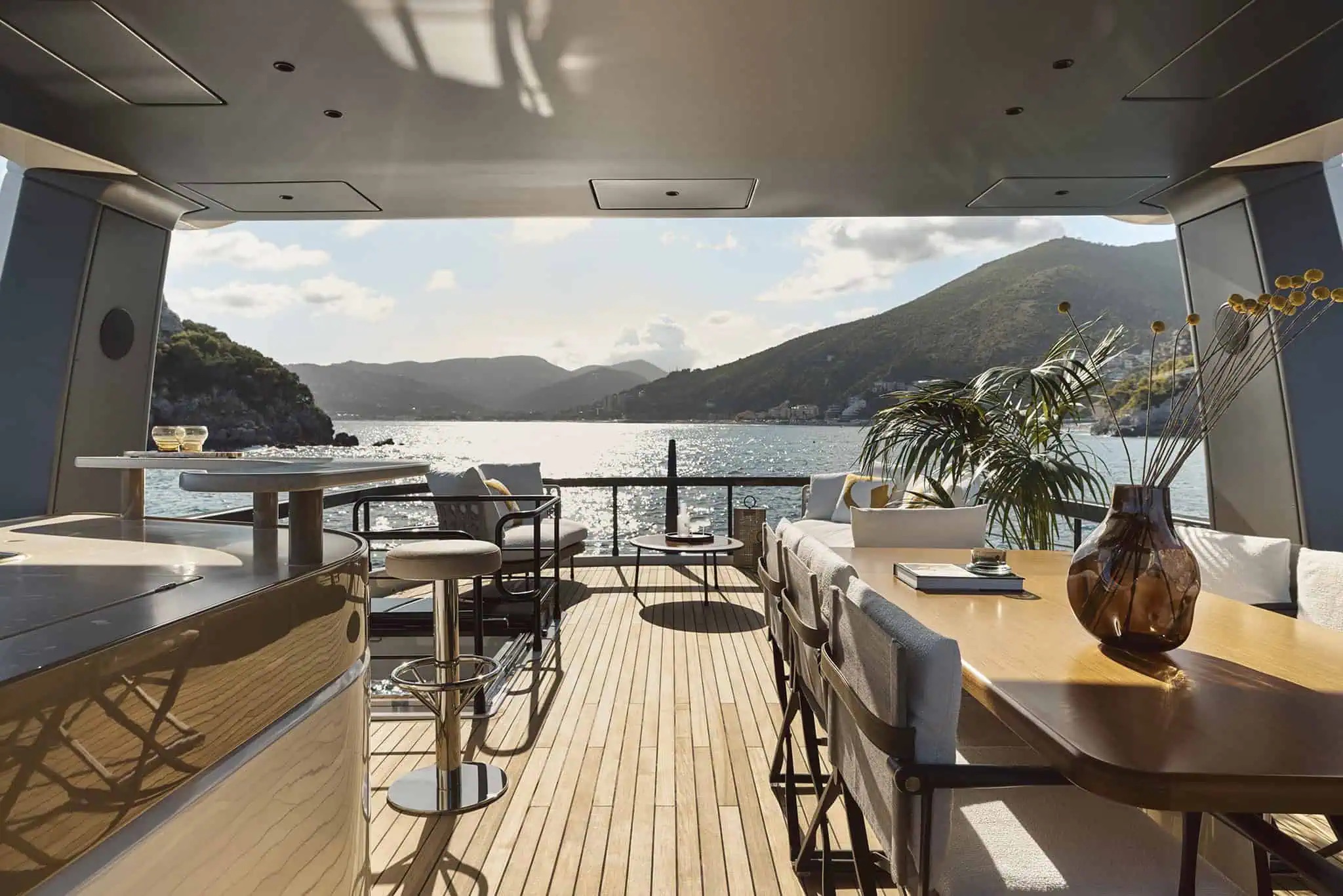 Azimut Fly 82, flybridge