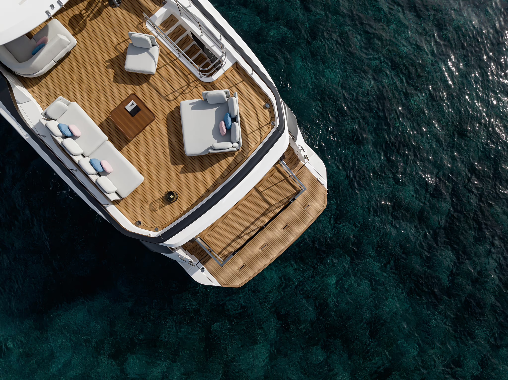 Azimut Grande 26M, boot van buiten