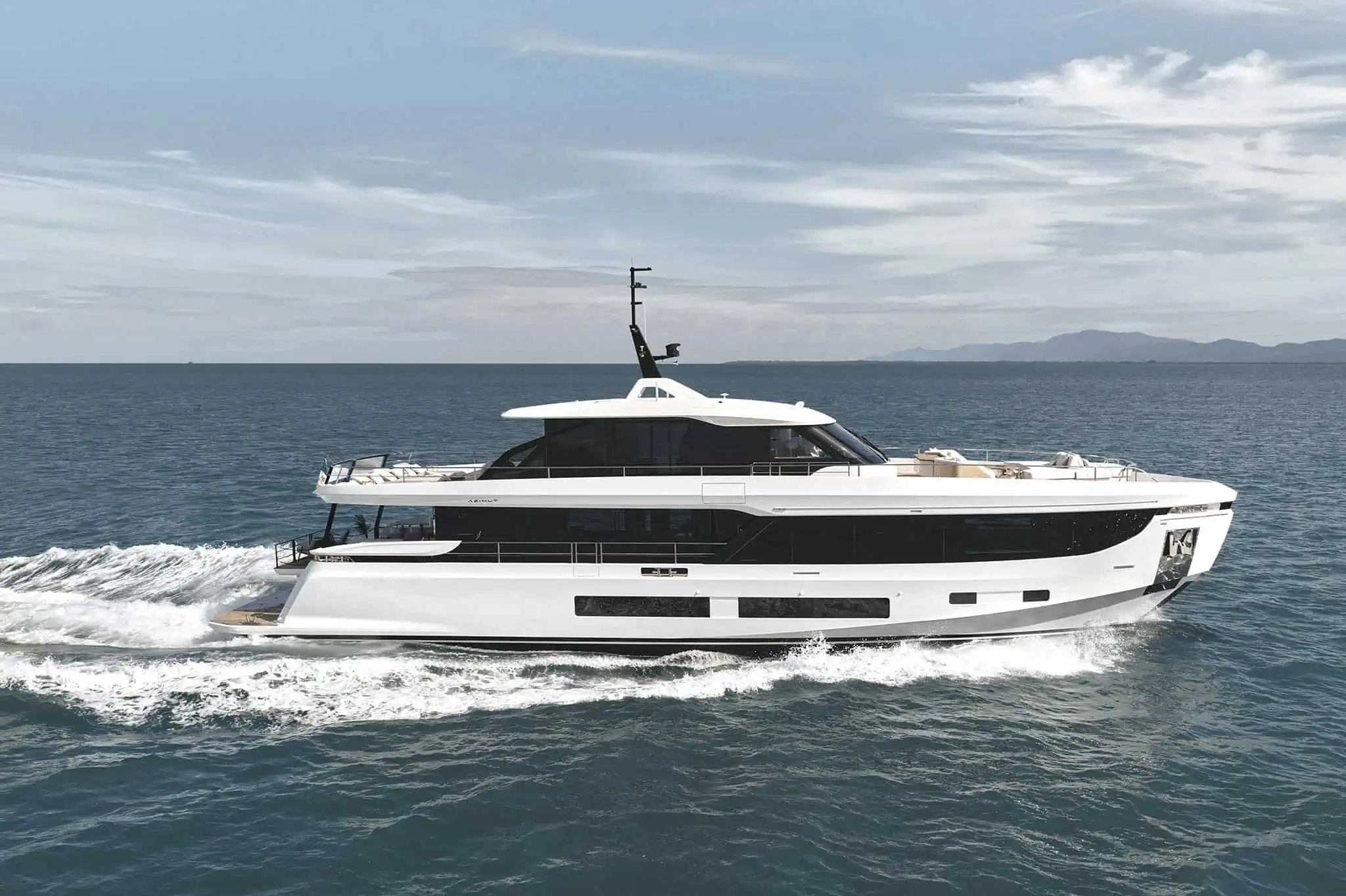 Azimut Grande 30M, boot varend