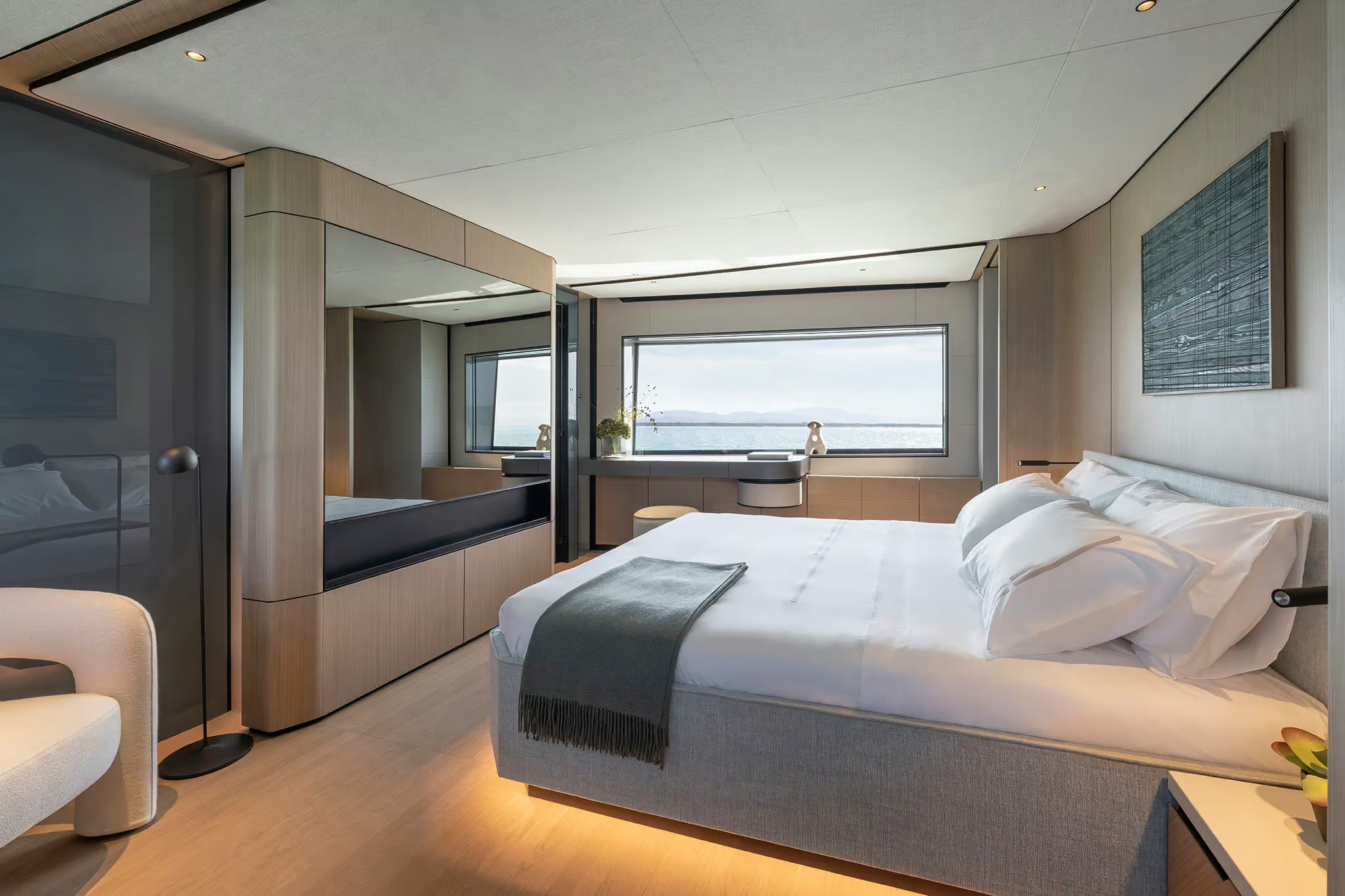 Azimut Grande 30M, hoofdhut