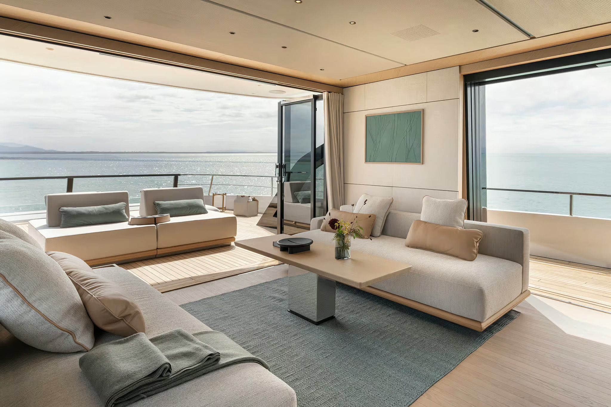 Azimut Grande 30M, lounge