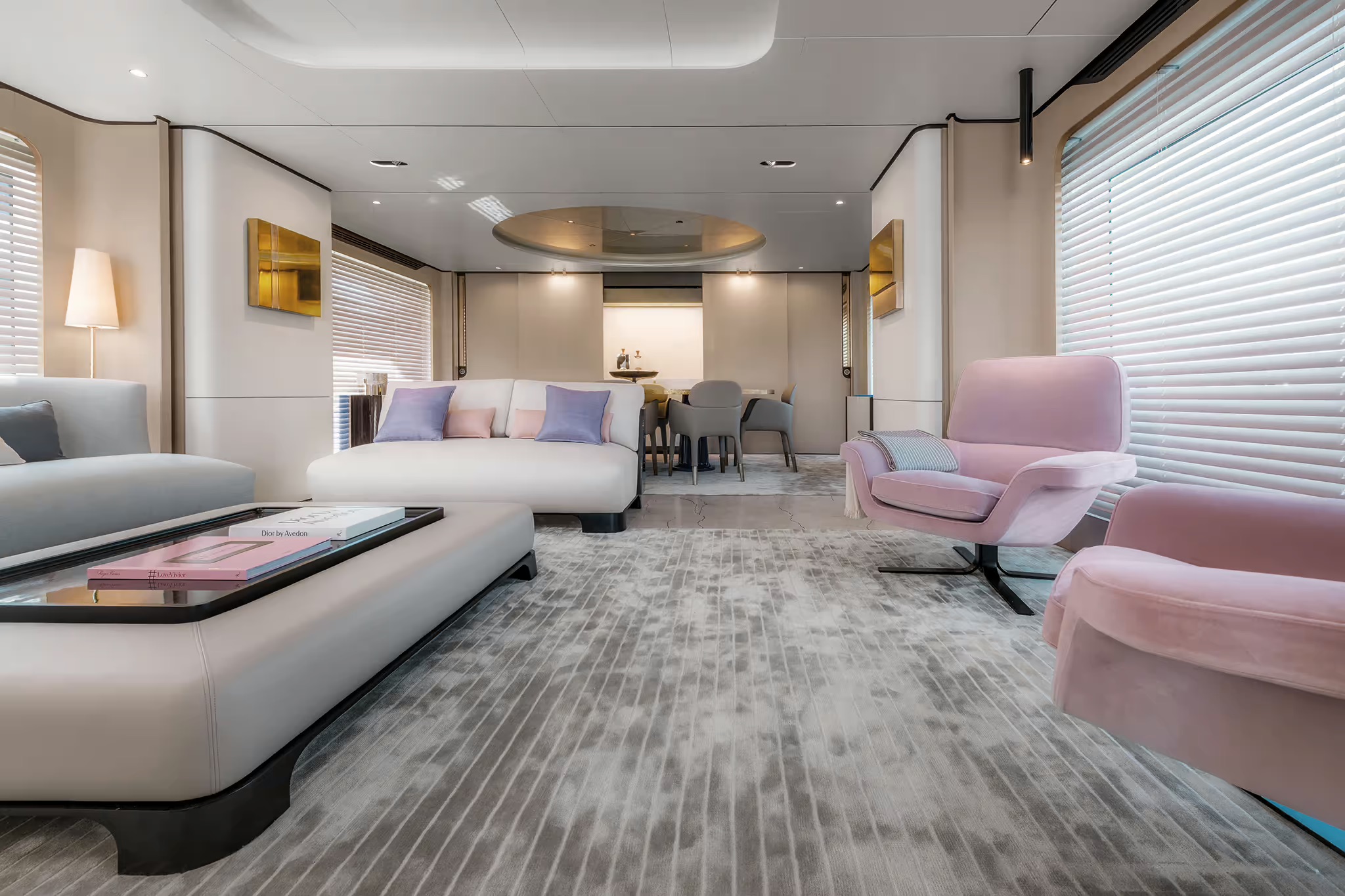 Azimut Grande 32M, salon