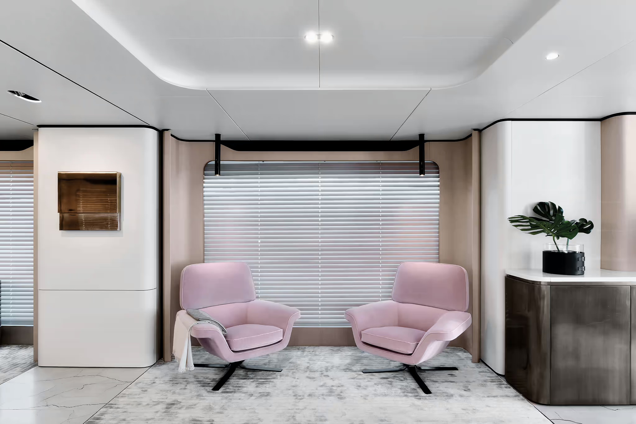 Azimut Grande 32M, salon