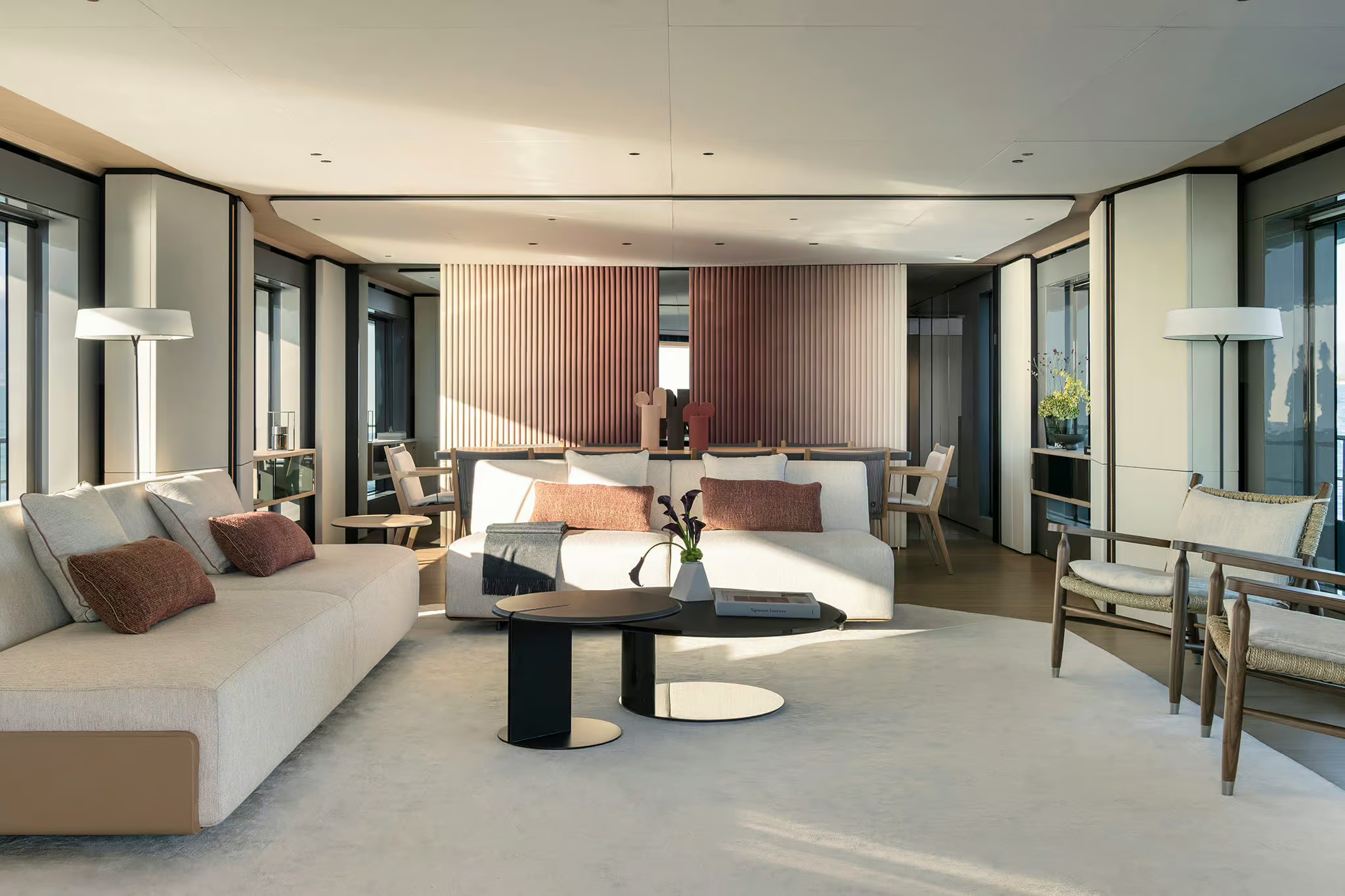Azimut Grande 36M, salon