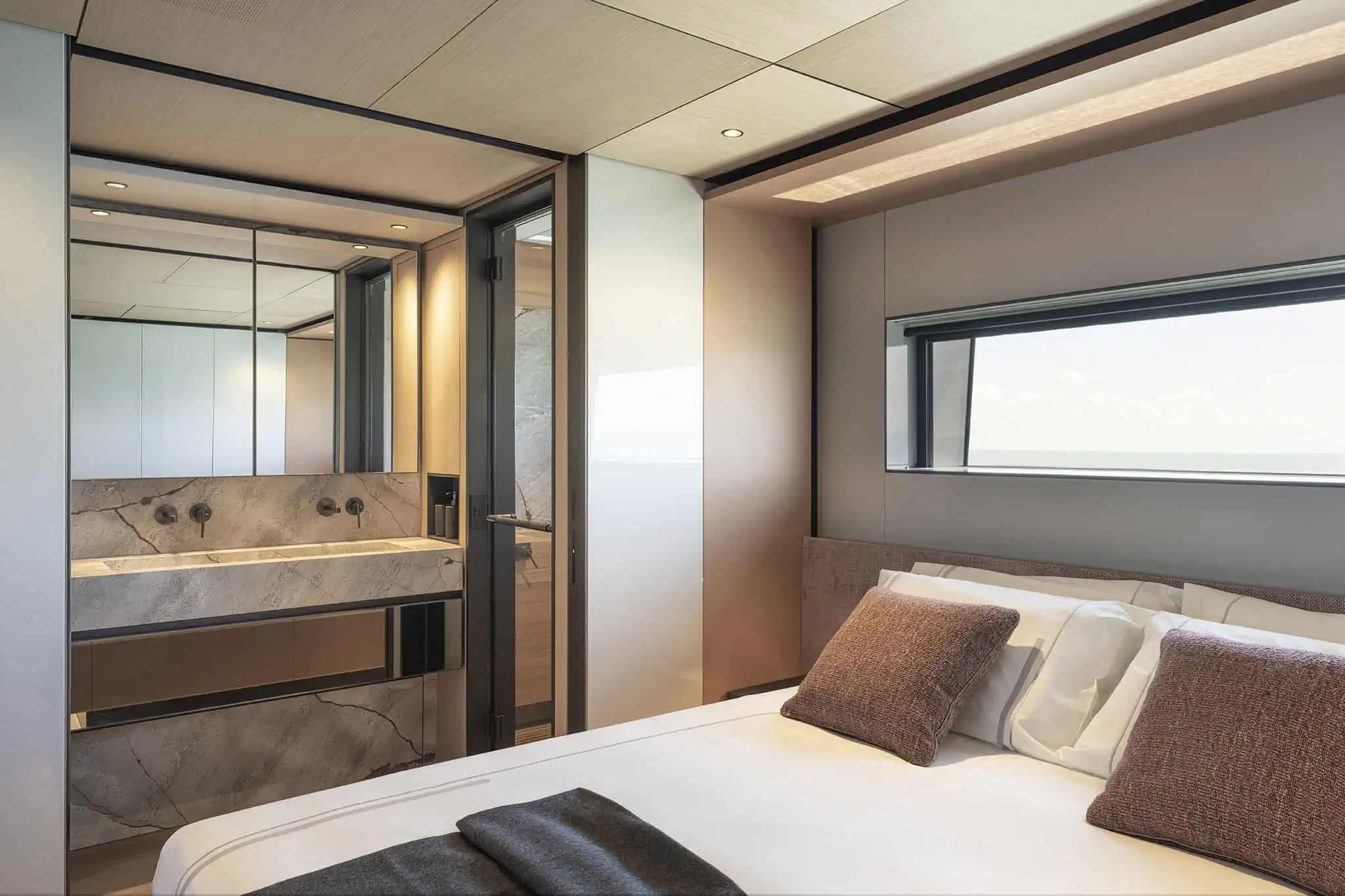 Azimut Grande 36M, vip hut