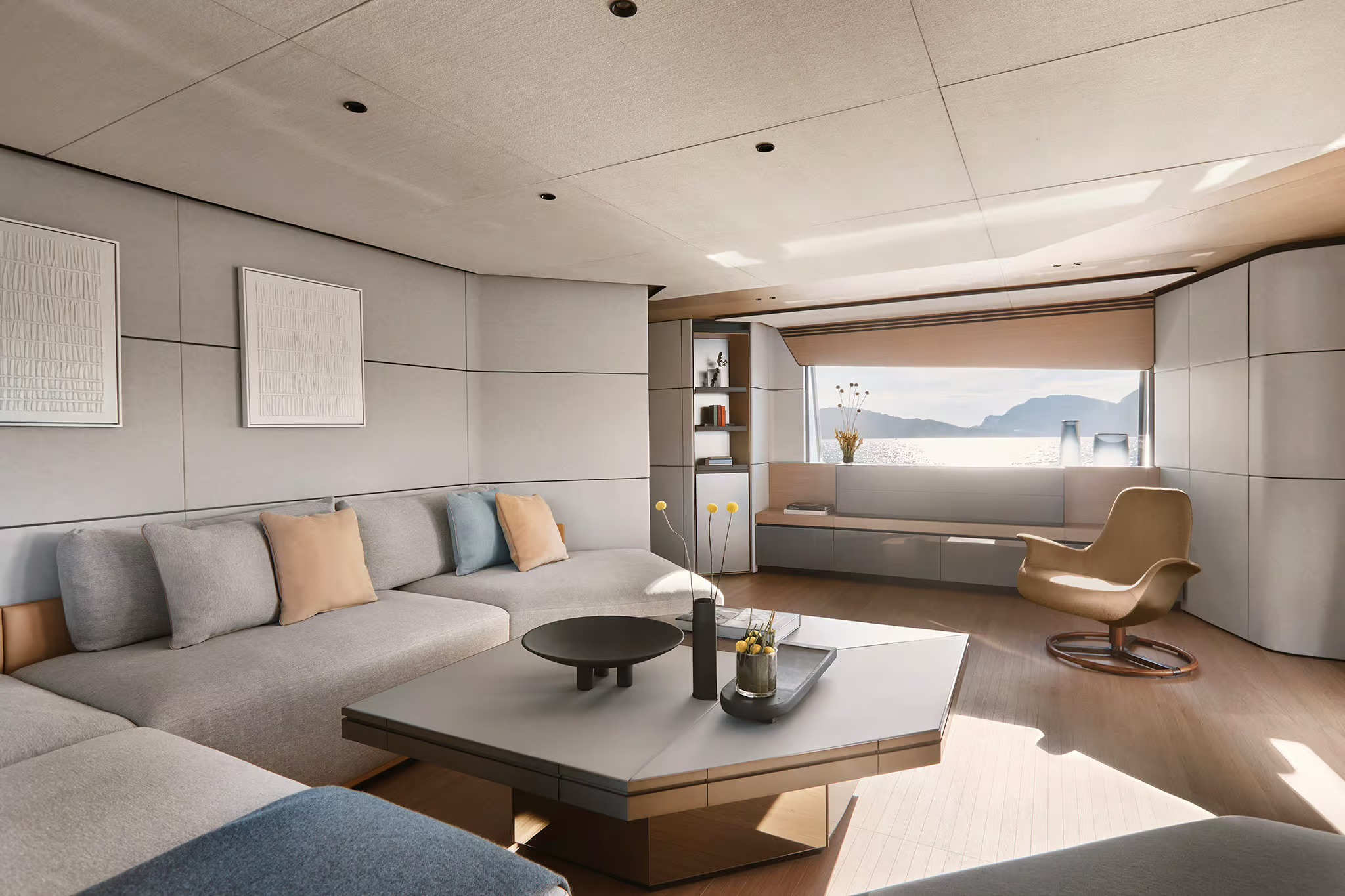 Azimut Grande Trideck, bovendek