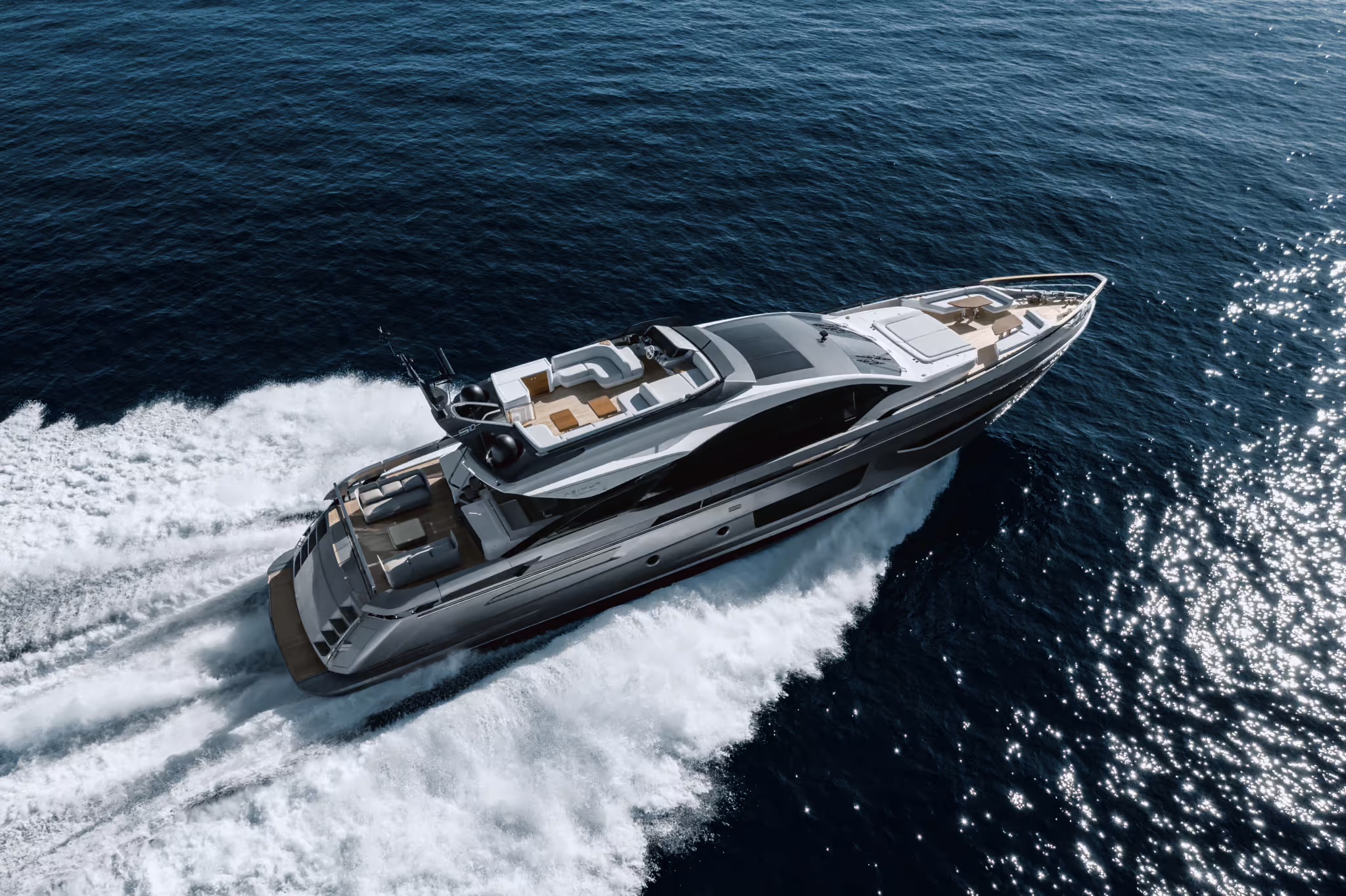 Azimut S10, boot varend