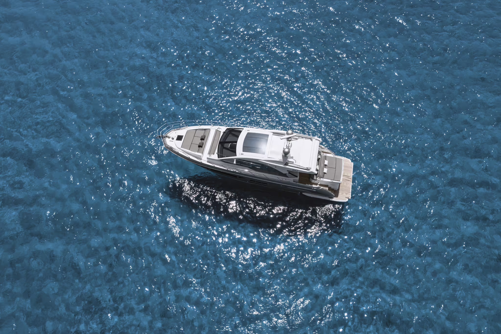 Azimut S6, boot van buiten