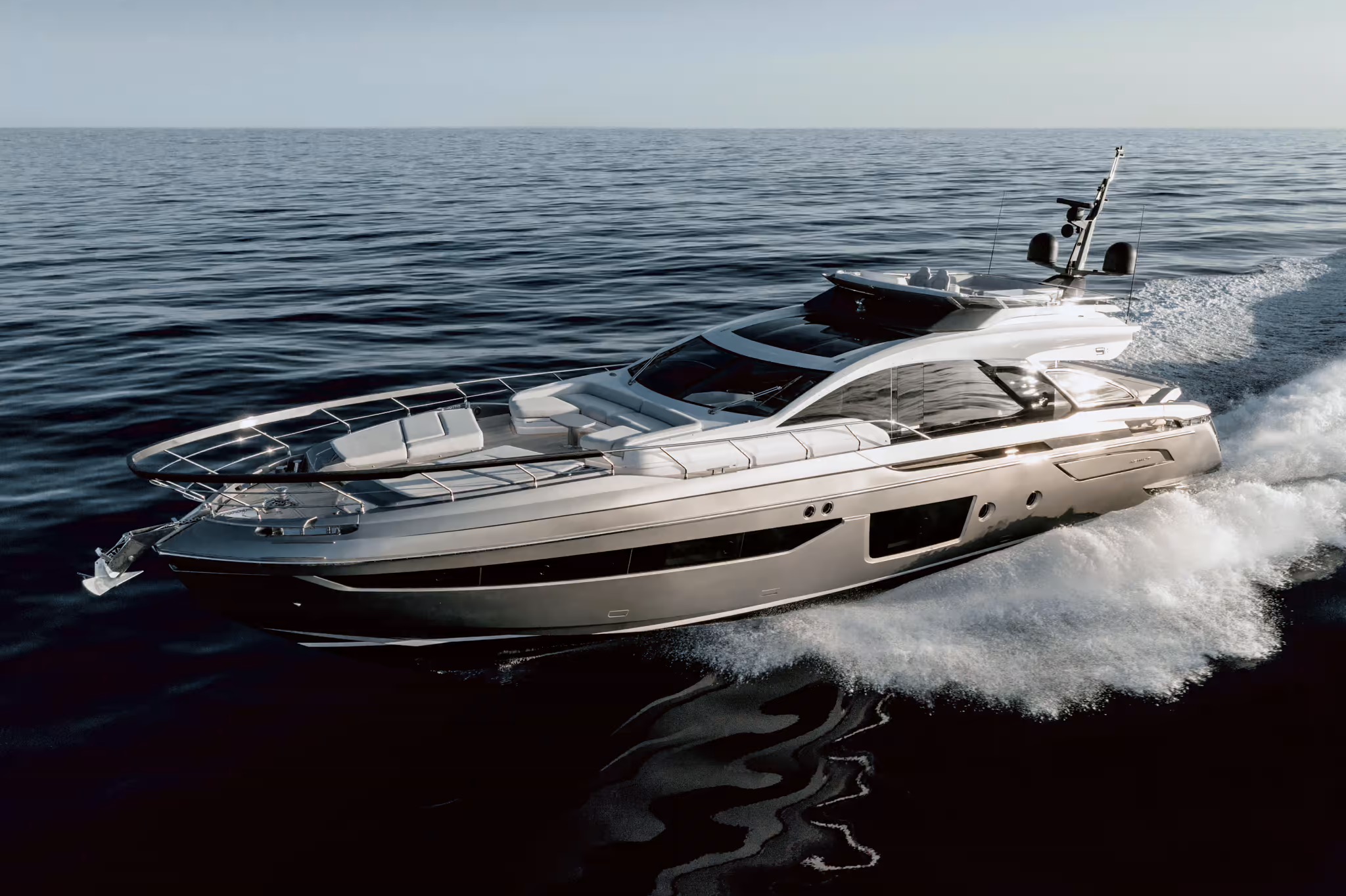Azimut S8, boot varend