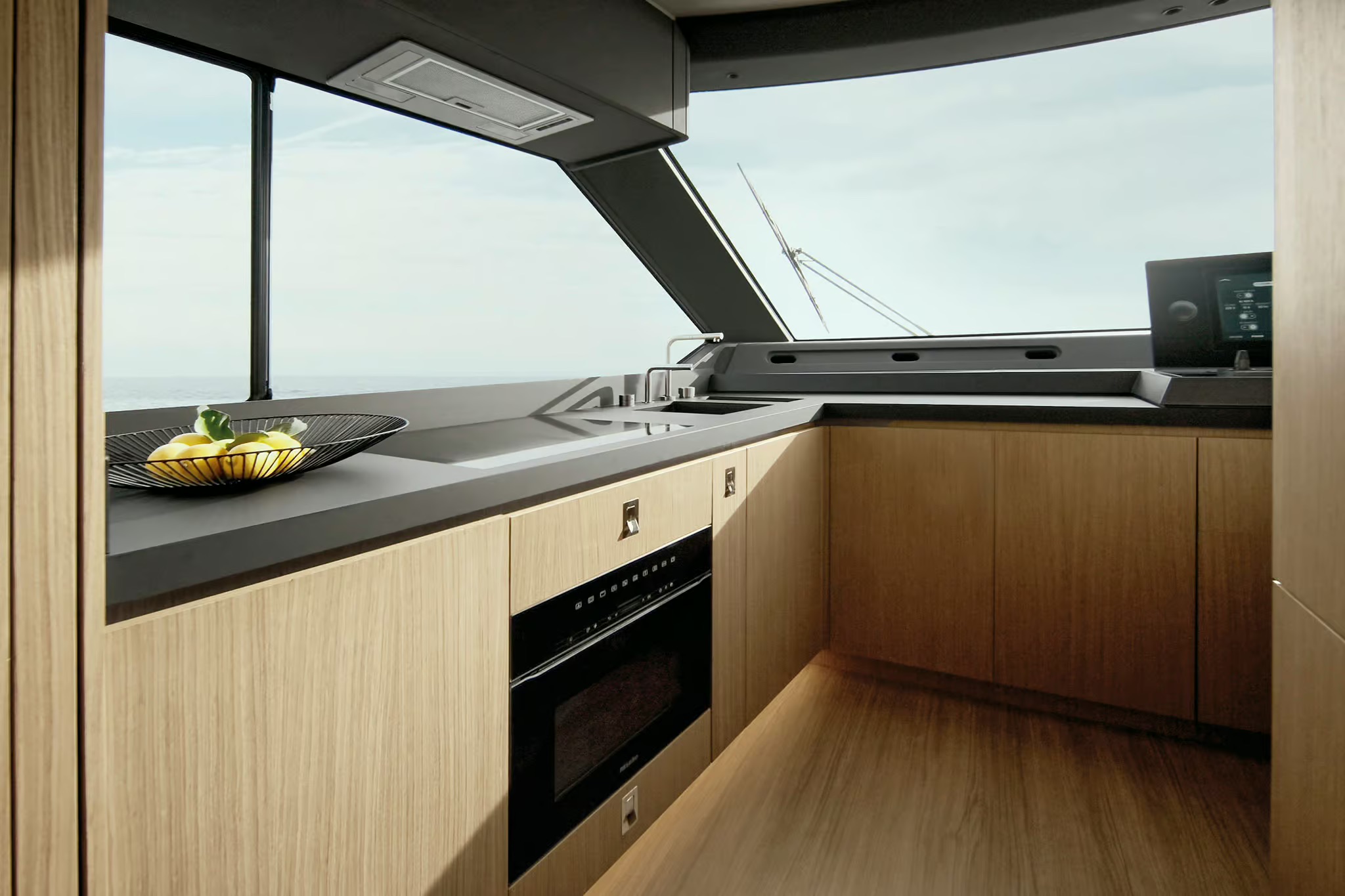 Azimut Seadeck 7, keuken