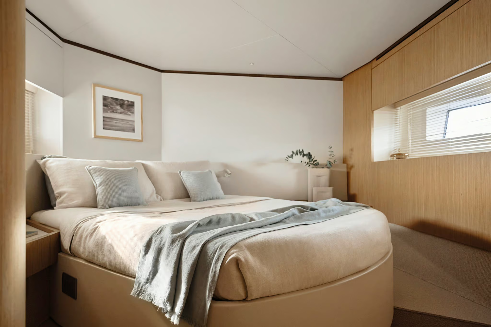 Azimut Seadeck 7, vip hut