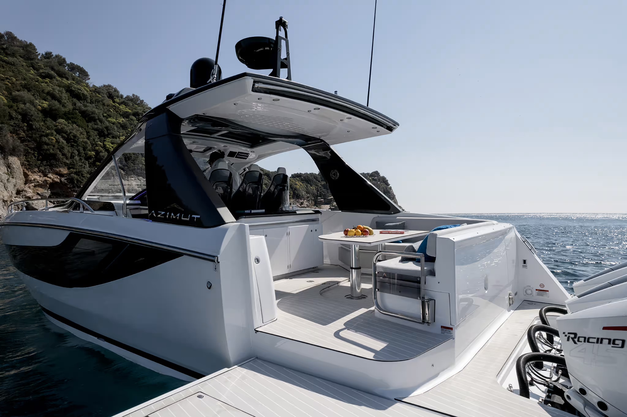 Azimut Verve 42, cockpit