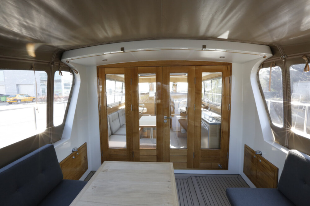 Vedette Salon Classic Line 41 ft, salon met houten deuren