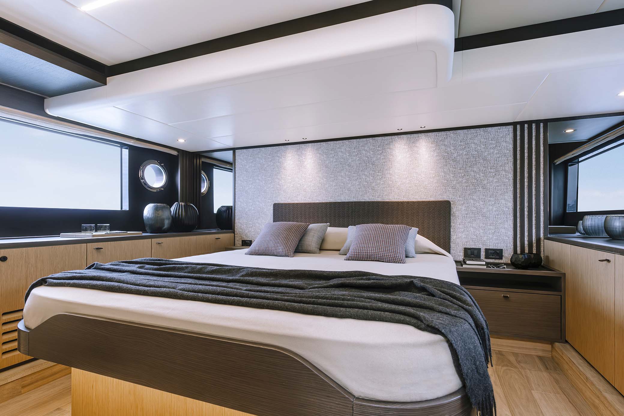 Absolute 52 FLY, slaapkamer met tweepersoonsbed