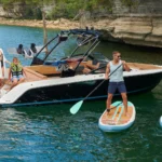 Cobalt CS23, familie op boot en suppen