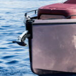 Cranchi A32 Luxury Tender, achterkant boot op water