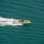 Frauscher 1212 Ghost, speedboot varend op zee