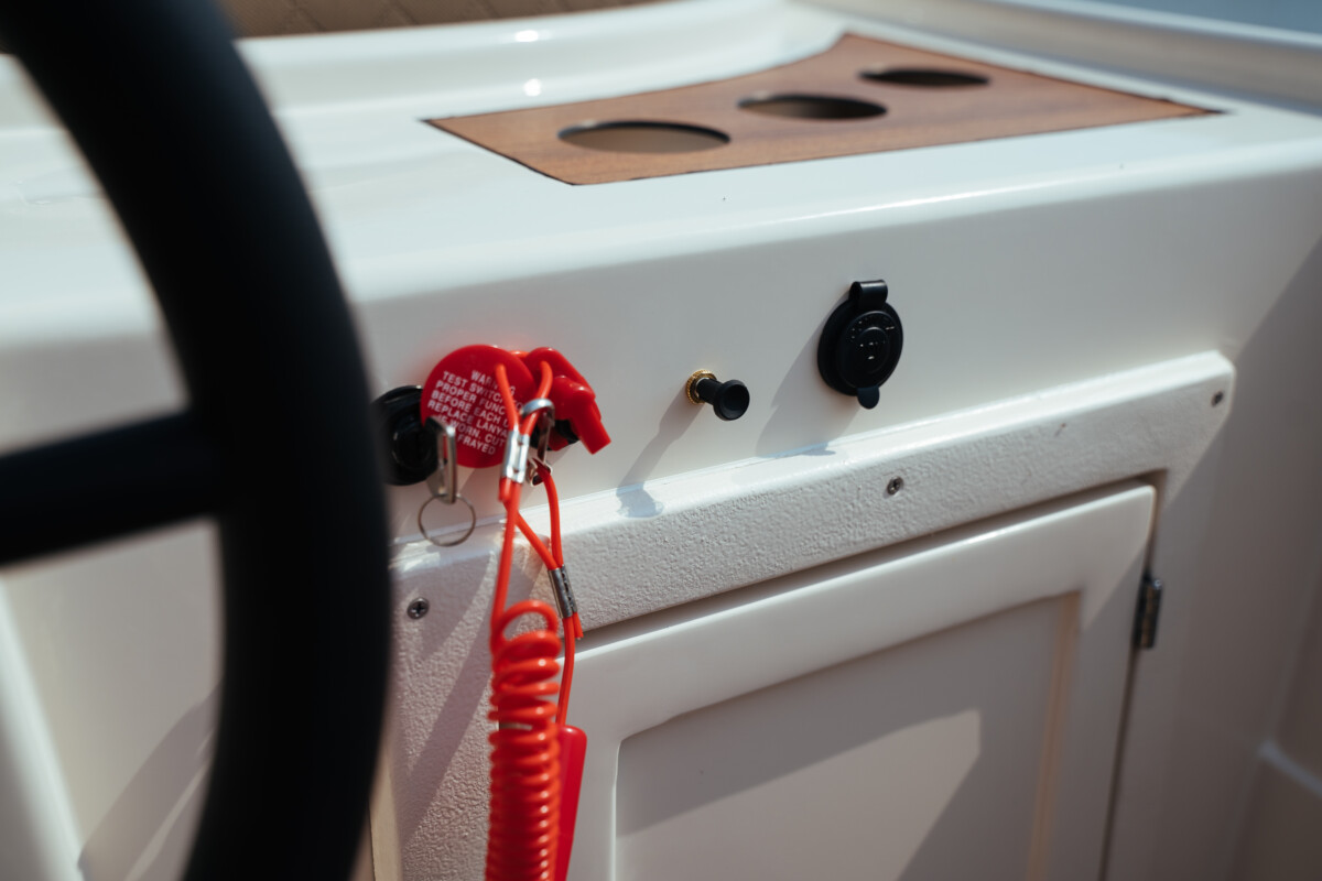 Lifestyle 495 Comfort, dashboard met stuur en contactsleutel