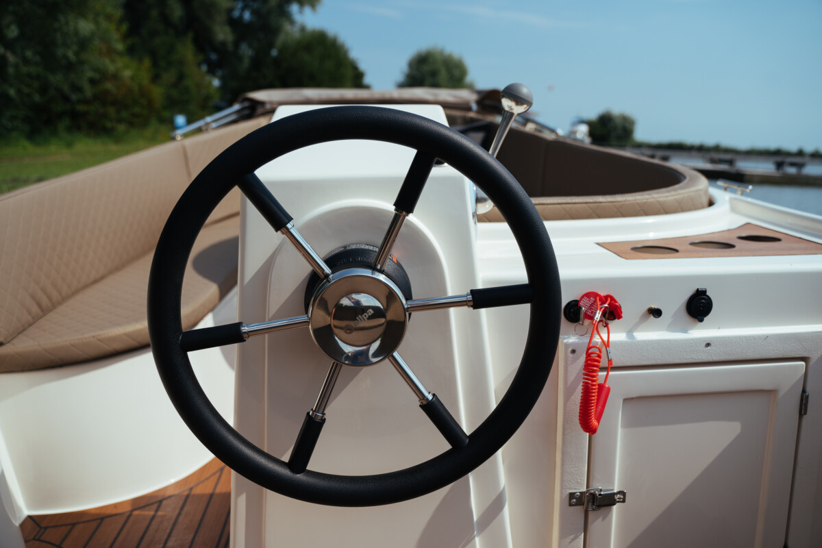 Lifestyle 495 Comfort, stuurwiel met dashboard cockpit