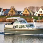 Linssen Grand Sturdy 35.1 AC, boot varend op water