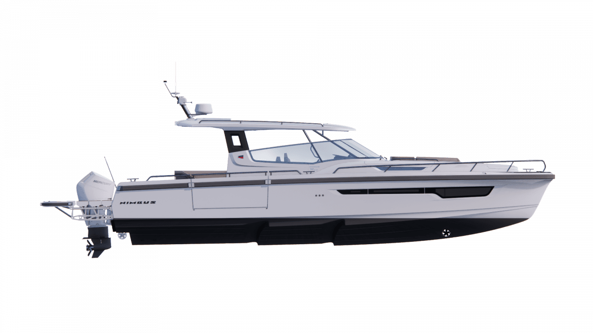 Nimbus Weekender 12 (W12), motorboot van opzij