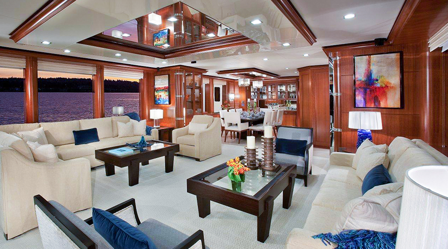 Nordhavn 120, luxe woonkamer met zithoek
