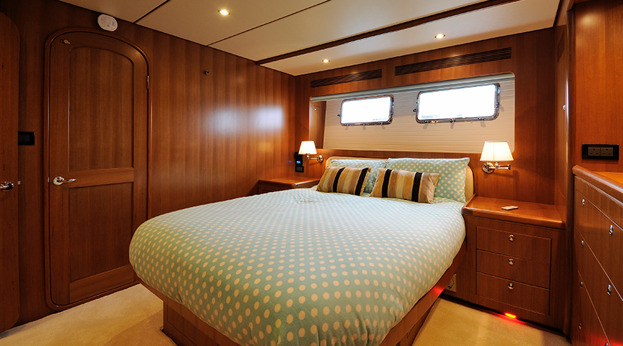 Nordhavn 60, slaapkamer met tweepersoonsbed