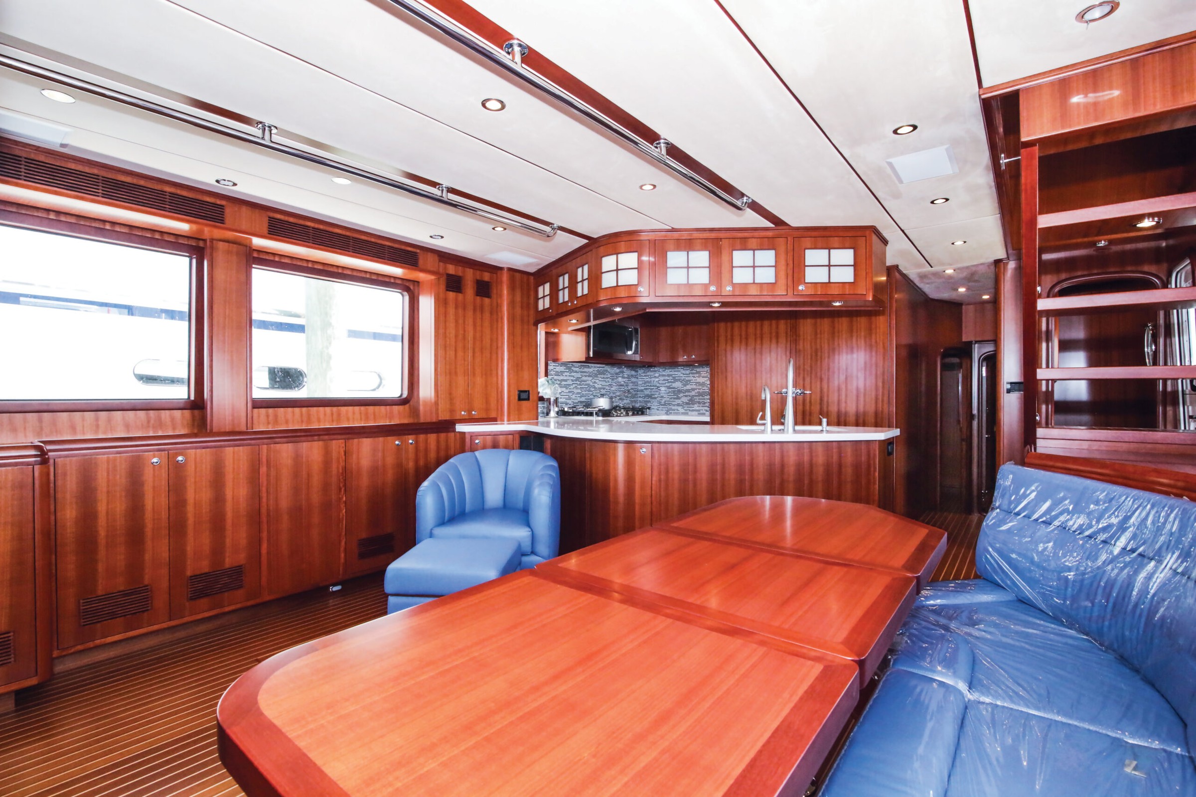Nordhavn 63, salon met keuken en eettafel