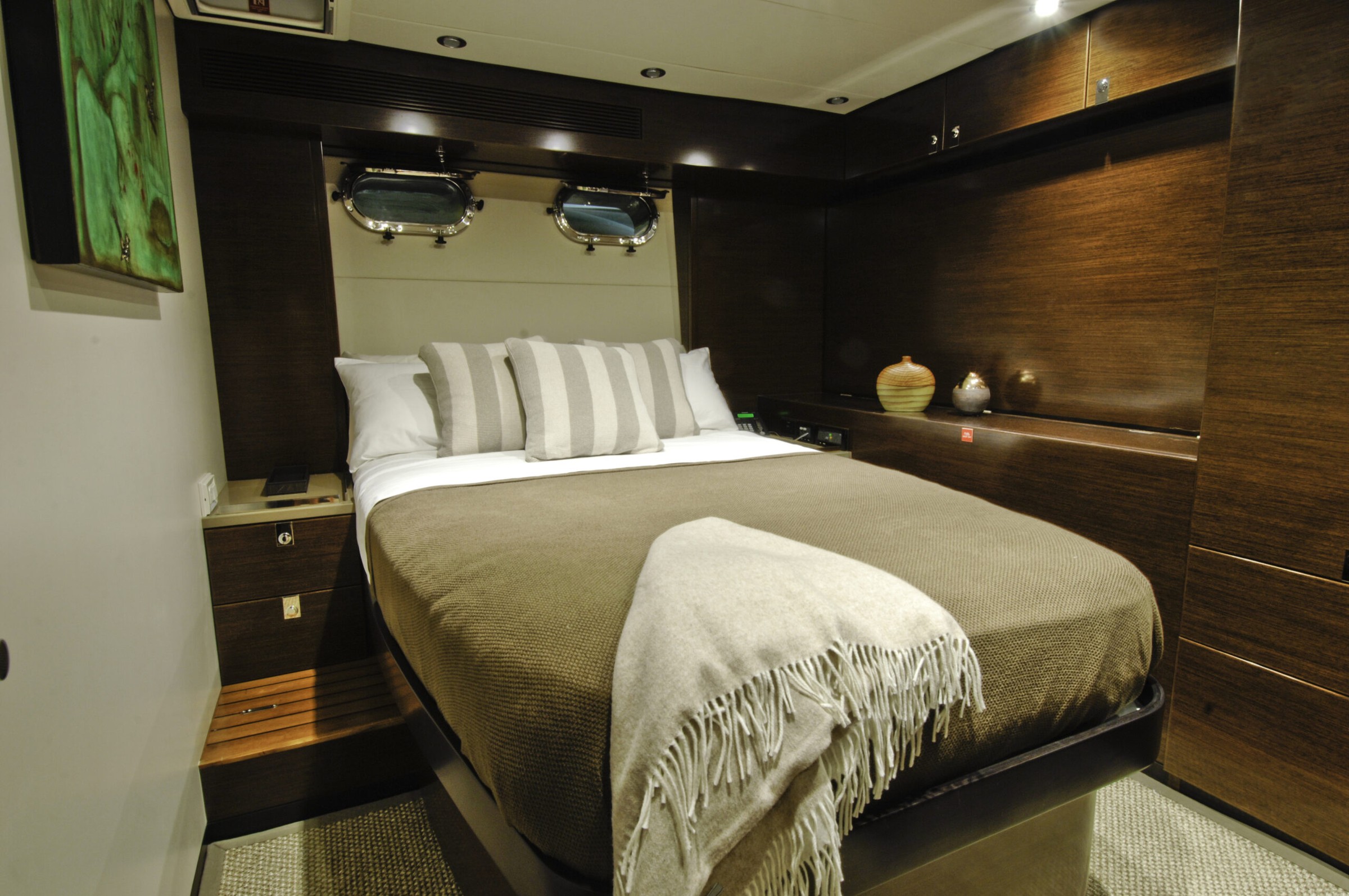 Nordhavn 76, slaapkamer met bed en kussens