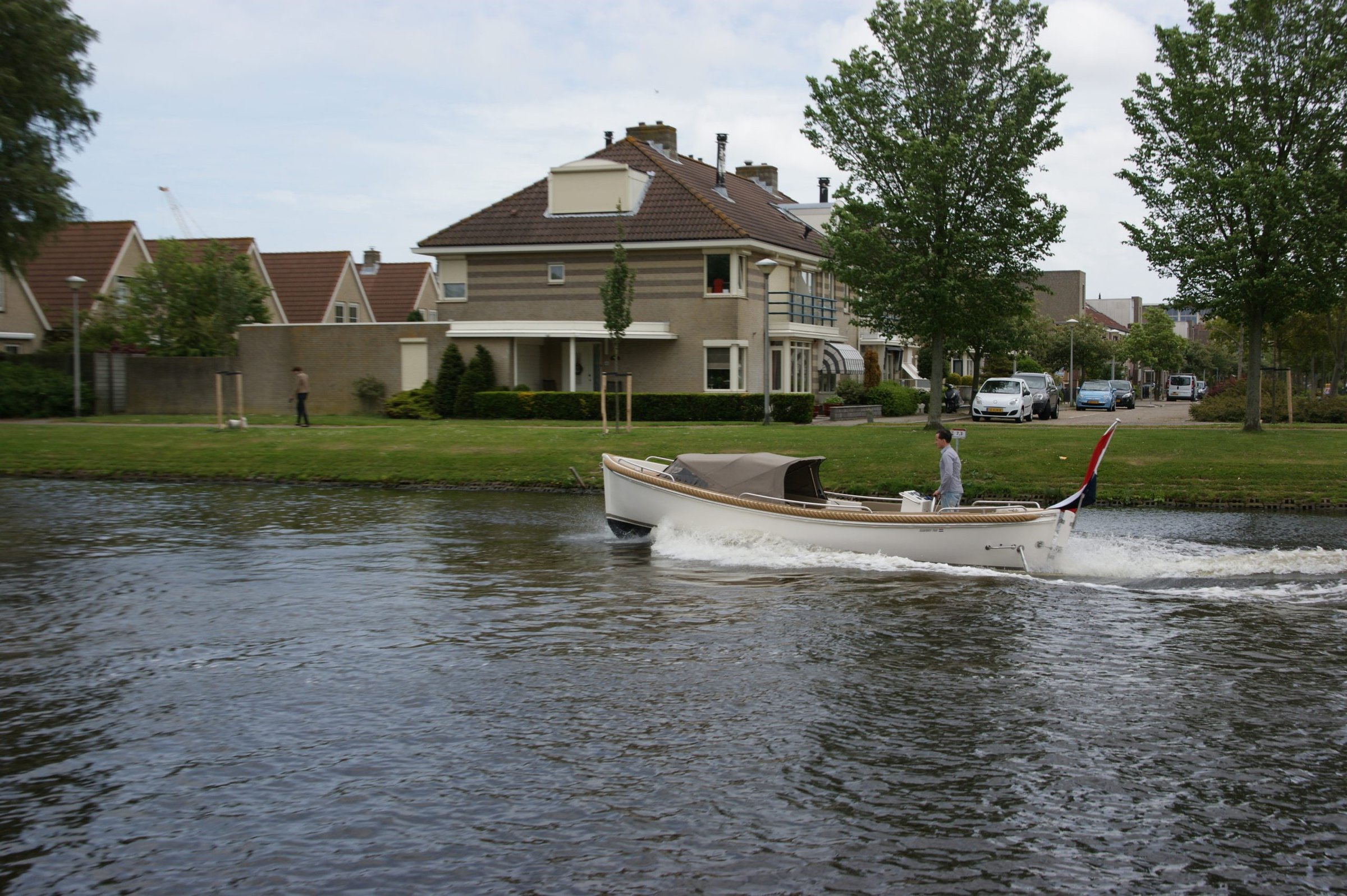 Seafury 760, boot varend op vaart
