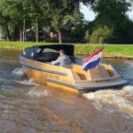 Van Vossen Tender 700 Sport, gouden boot vaart water