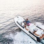 Williams Jet Tenders DieselJet 445, rubberboot vaart snel over water