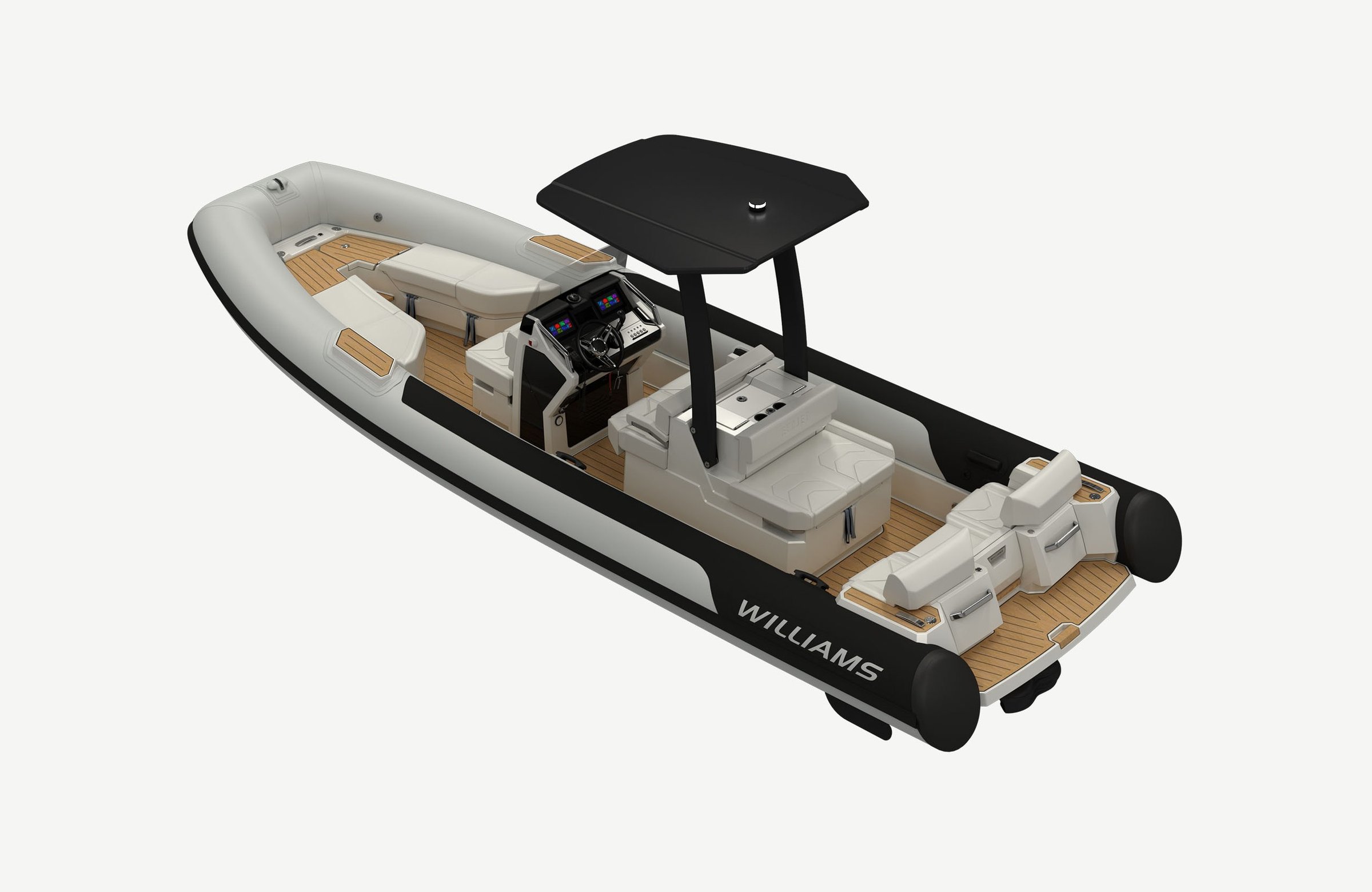 Williams Jet Tenders EvoJet 70, rubberboot met zonnedek en zitbanken