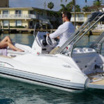Zar Formenti Zar 49 SL, rib boot met passagiers