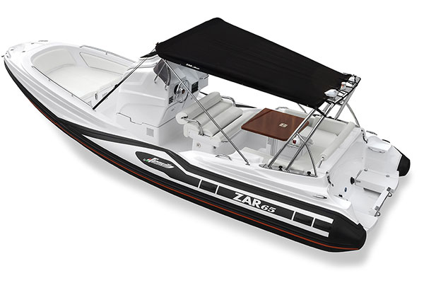 Zar Formenti Zar 65 Suite Plus, rib boot met zonnedak