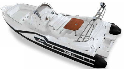 Zar Formenti Zar 75 Plus / Suite Plus, rib boot met cockpit