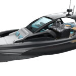 Zar Formenti Zar Imagine 130, sportboot met zwarte romp